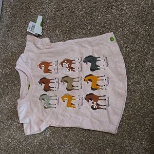 John Deere horse shirt